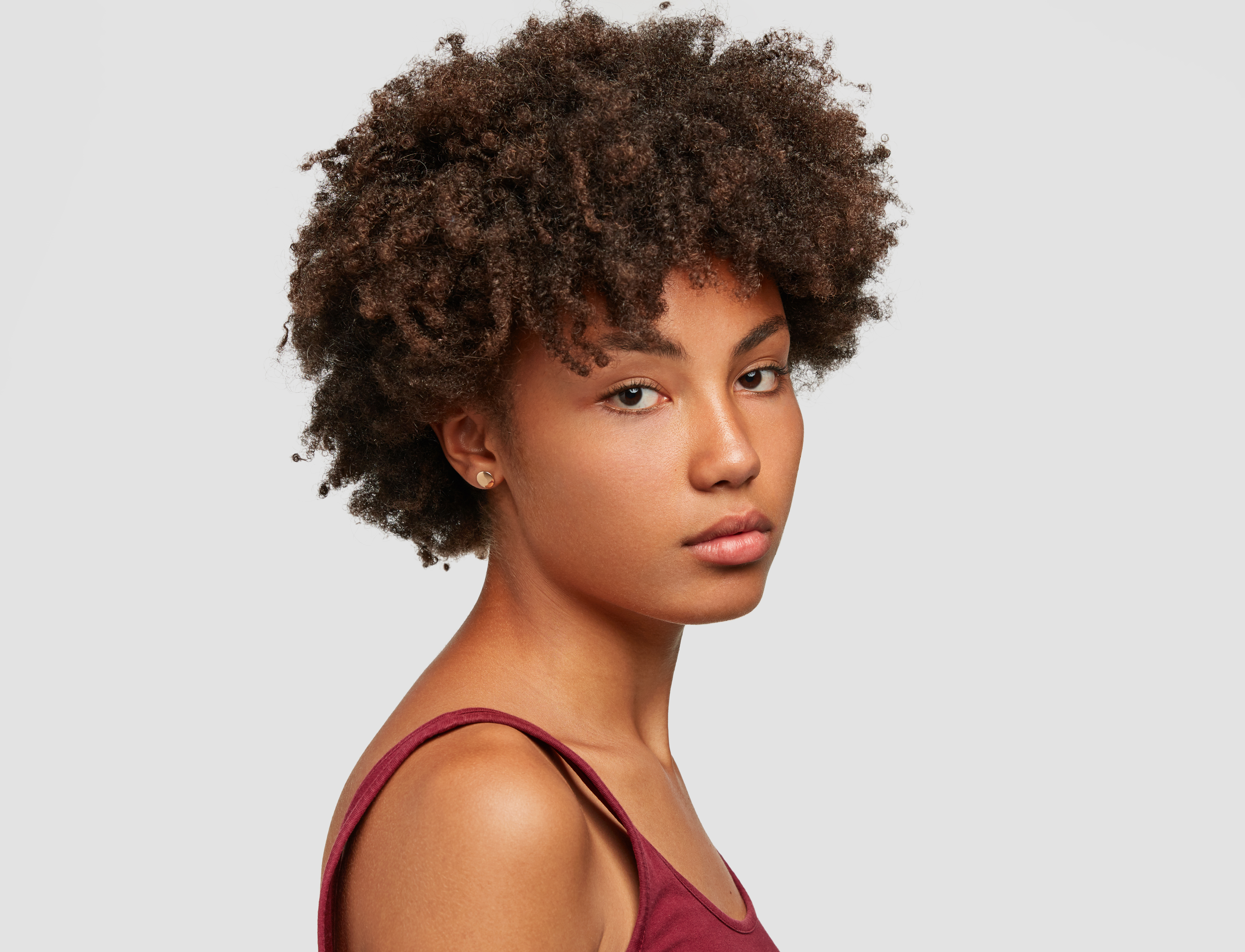 Example left-angle portrait